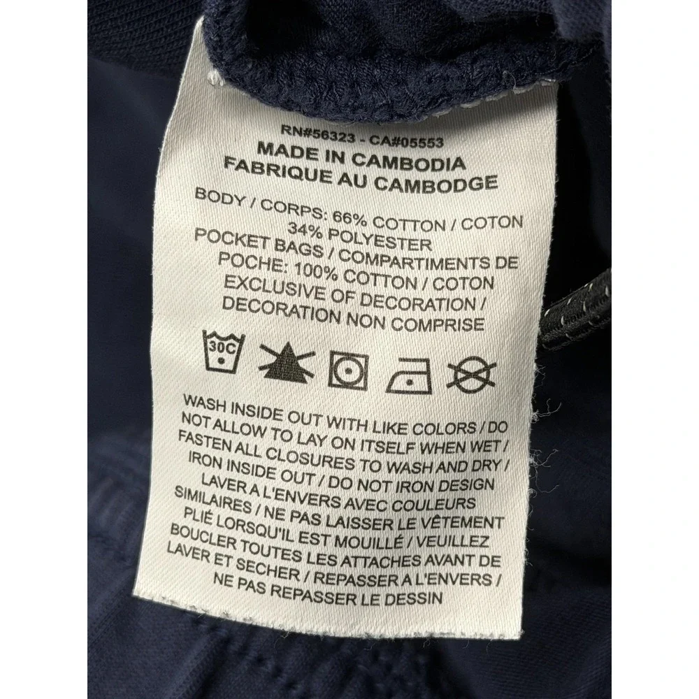 Nike Pants Mens Large Blue Fleece‎ Joggers Sweatpants Zip Pockets DQ4312-410